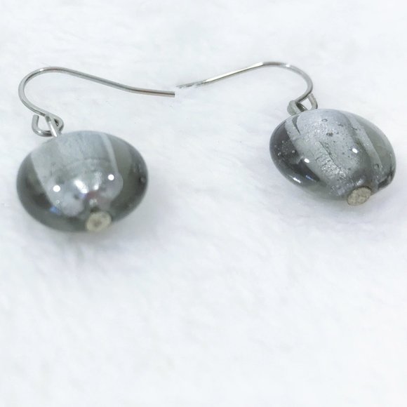 Choker Necklace Earring Set Gunmetal - Picture 8 of 8